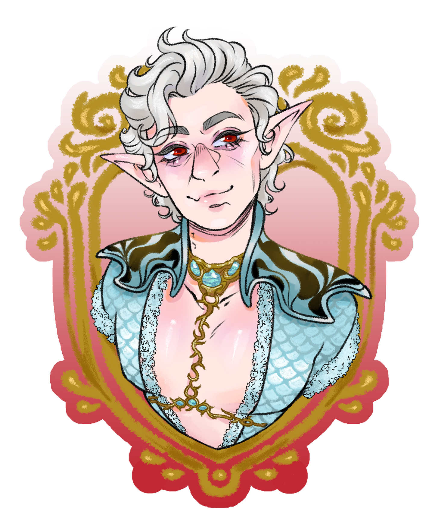 Baldur's Gate 3 Wavemother Robe Charms