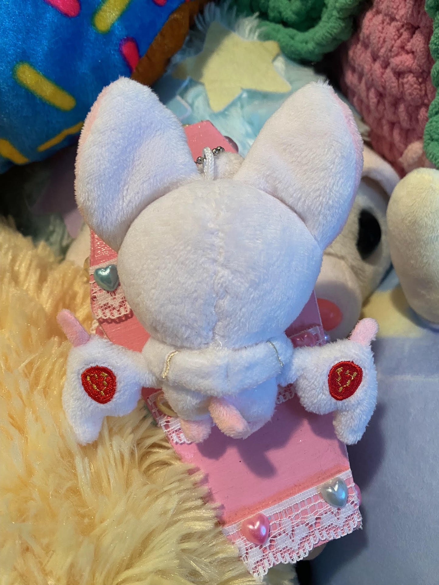Strawberry Cream Bat Plushie