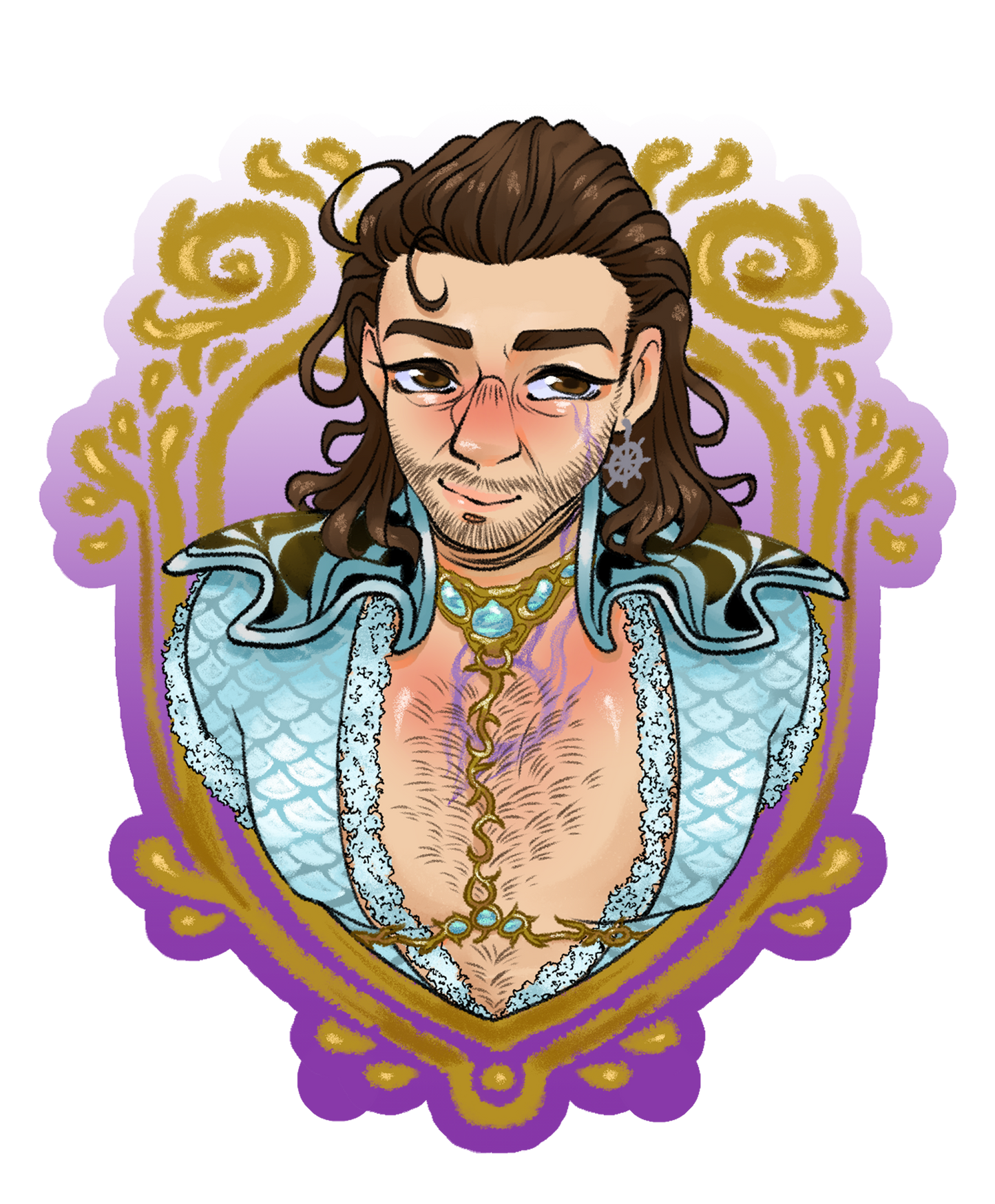 Baldur's Gate 3 Wavemother Robe Charms