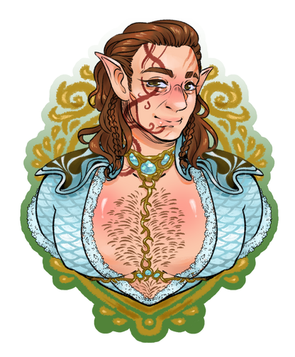 Baldur's Gate 3 Wavemother Robe Charms