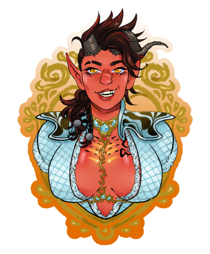 Baldur's Gate 3 Wavemother Robe Charms