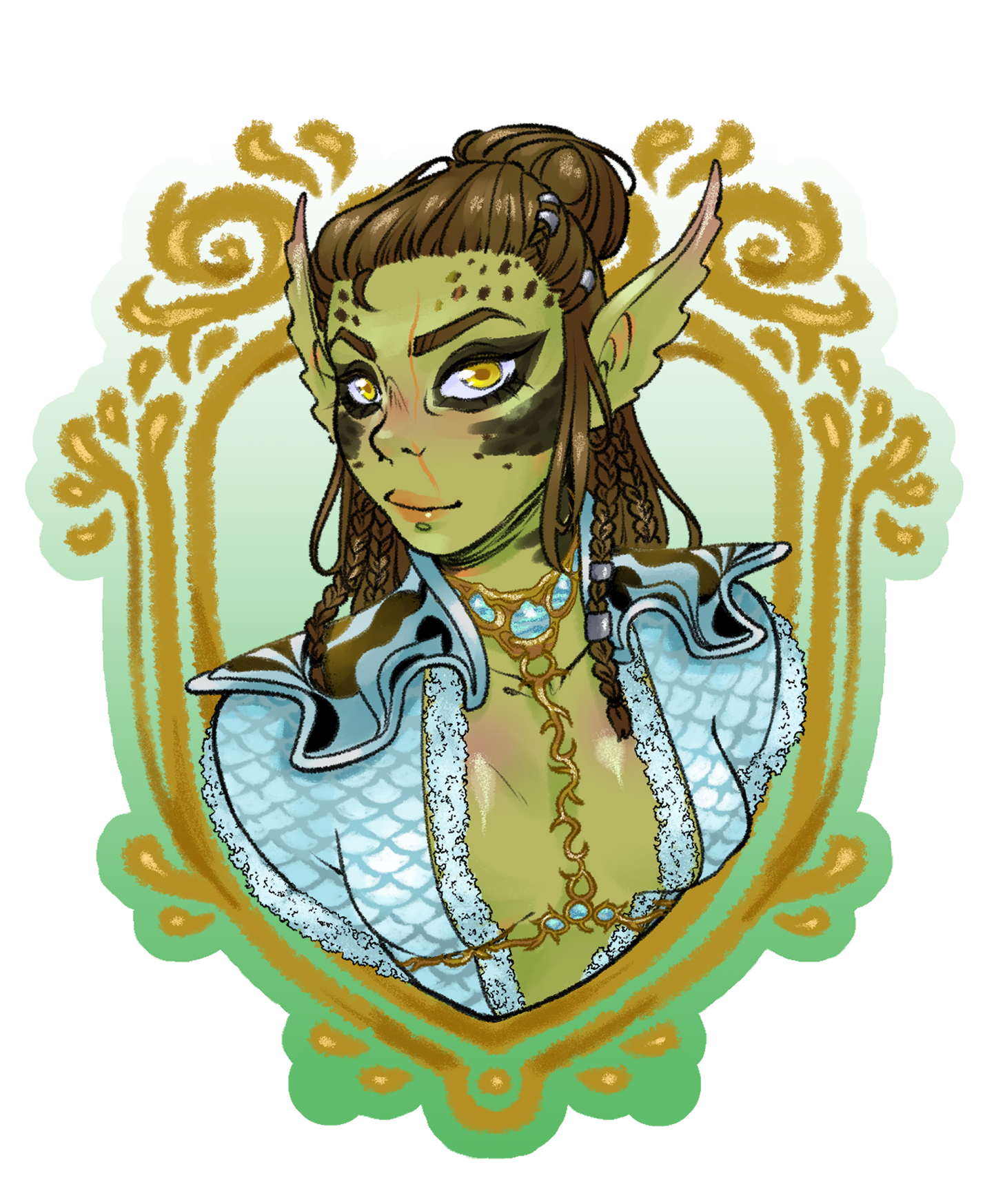 Baldur's Gate 3 Wavemother Robe Charms