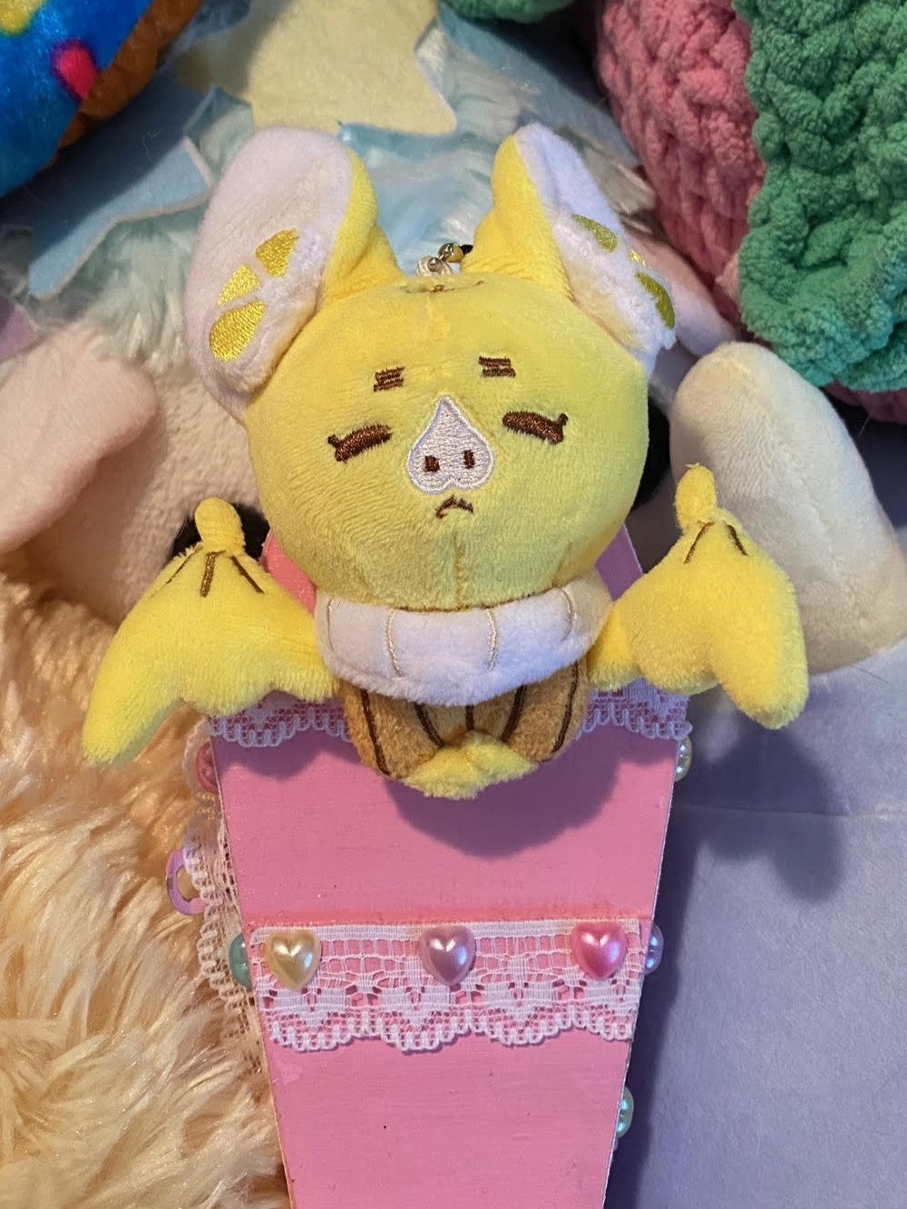 Lemon Tart Bat Plushie