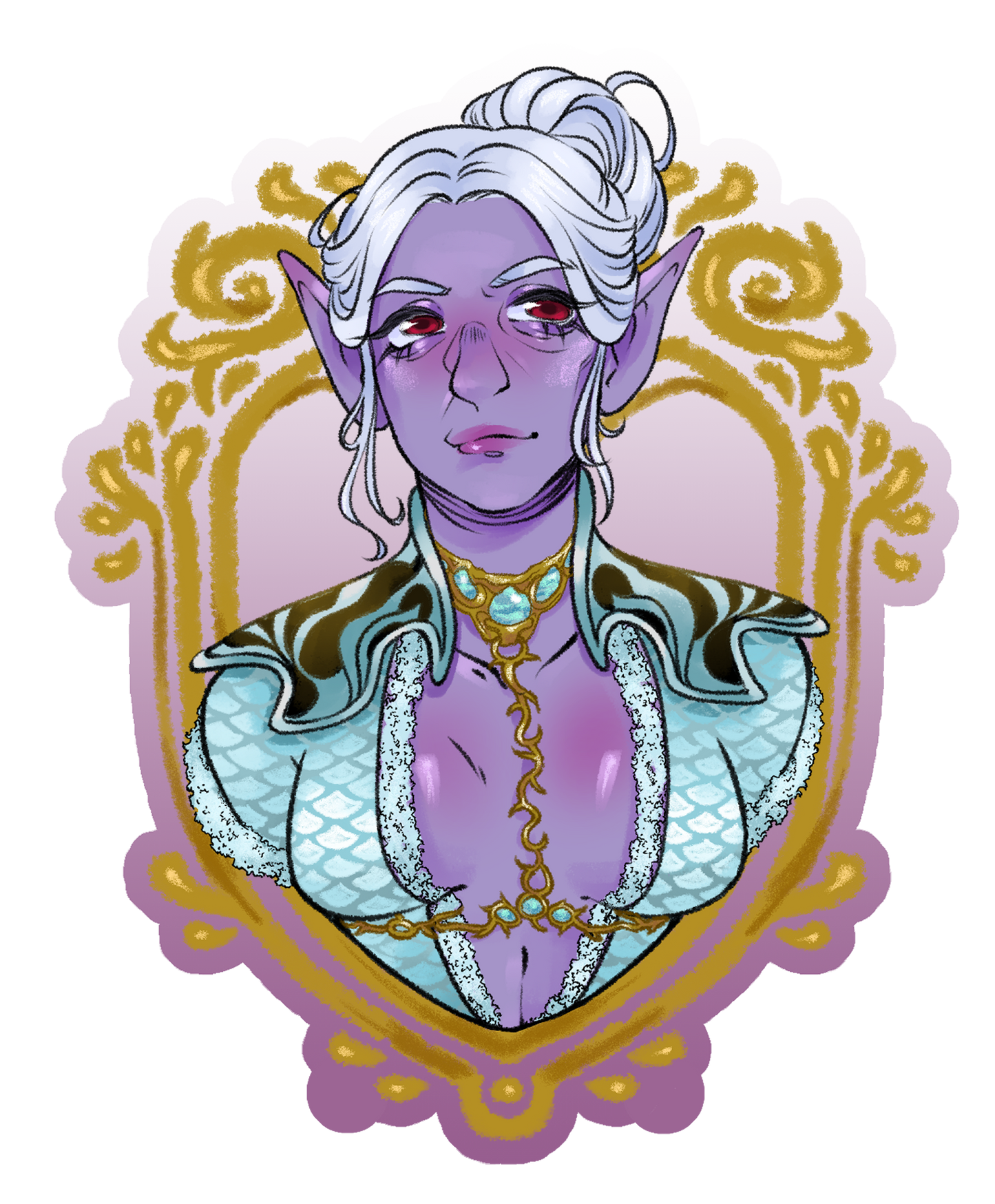 Baldur's Gate 3 Wavemother Robe Charms