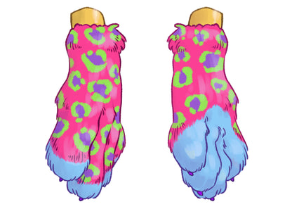 Lucky Rabbit Foot Charms