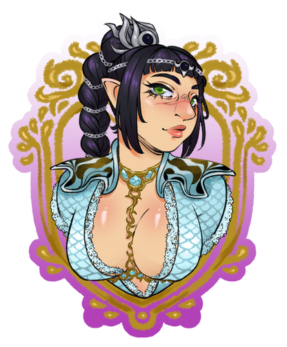 Baldur's Gate 3 Wavemother Robe Charms