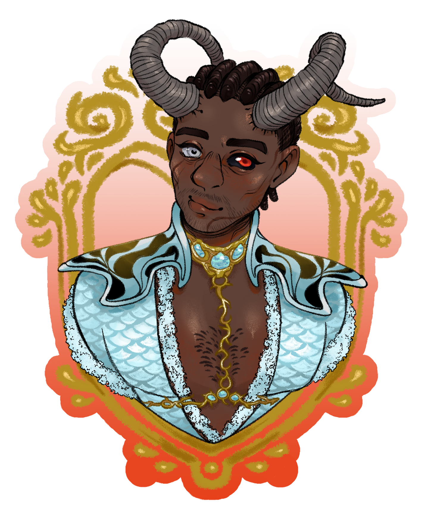 Baldur's Gate 3 Wavemother Robe Charms