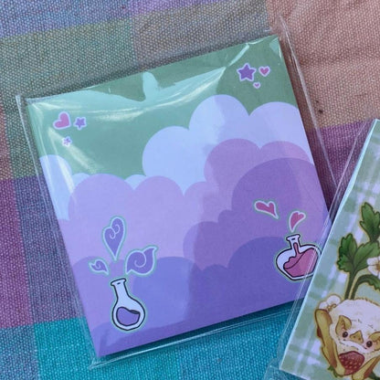 Sticky Notepad Potions